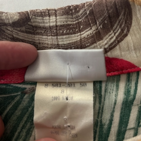 Vintage Lucia Summer Island Print 3 Piece Set/Pants, Tank, & Blazer - Picture 14 of 14